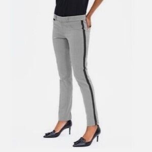 NWOT Banana Republic Sloan fit gray mini herringbone pants 14L